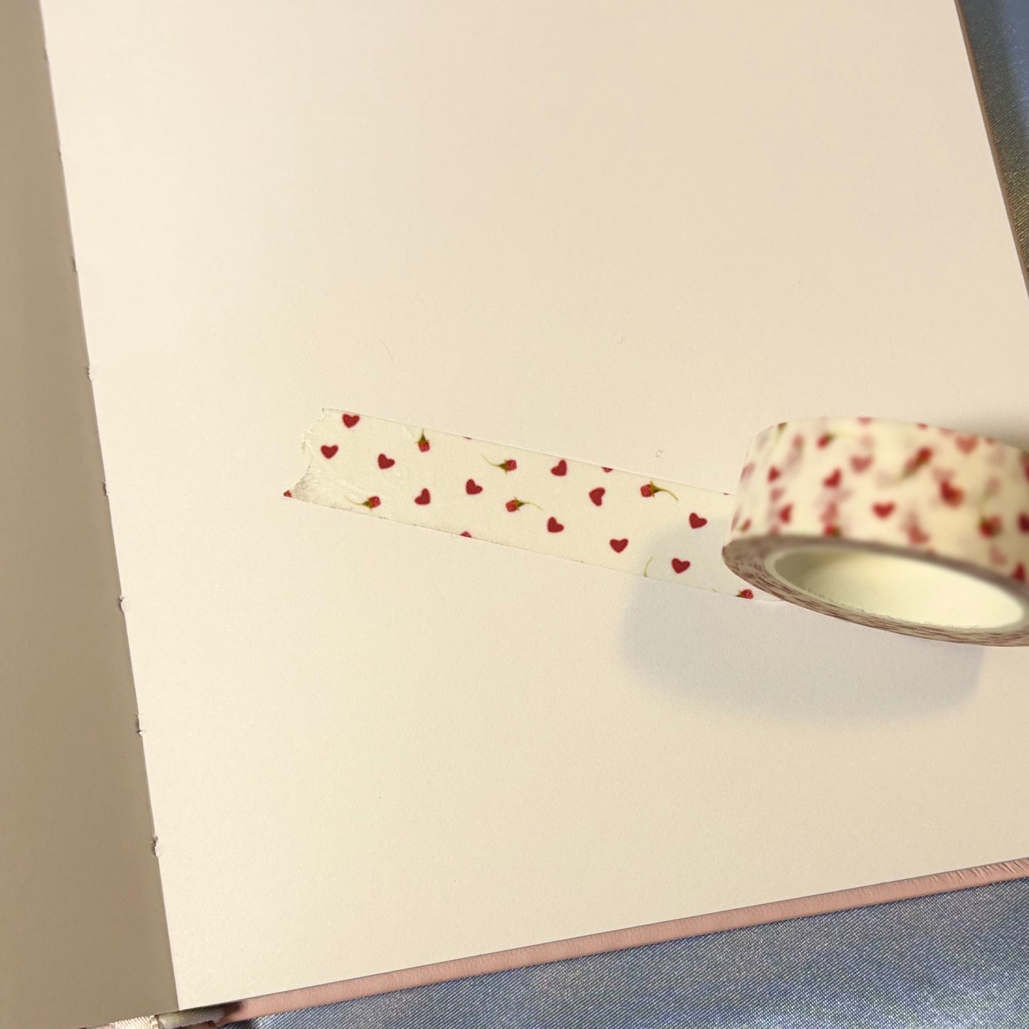 Floral Hearts Washi Tape