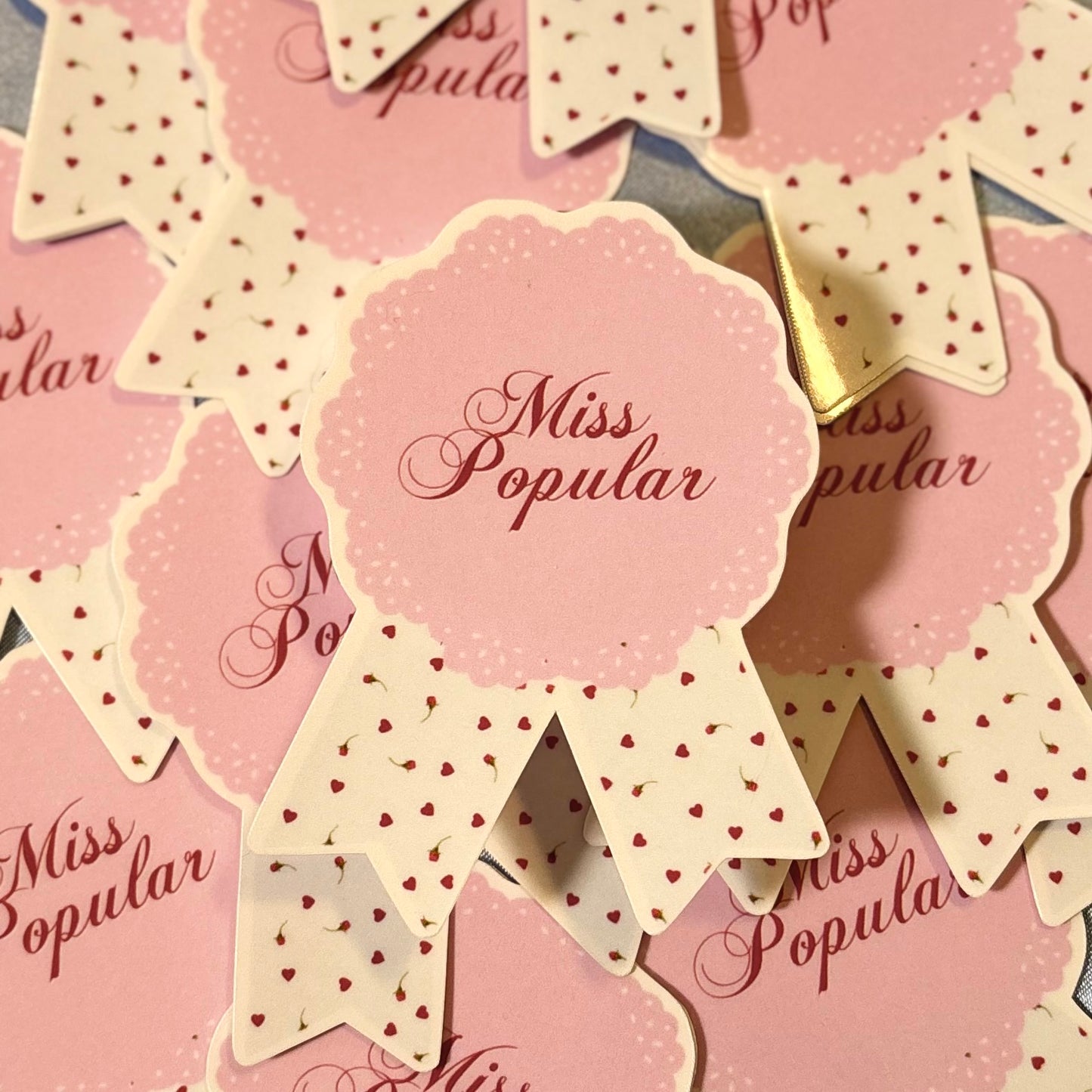 Miss Popular Sticker