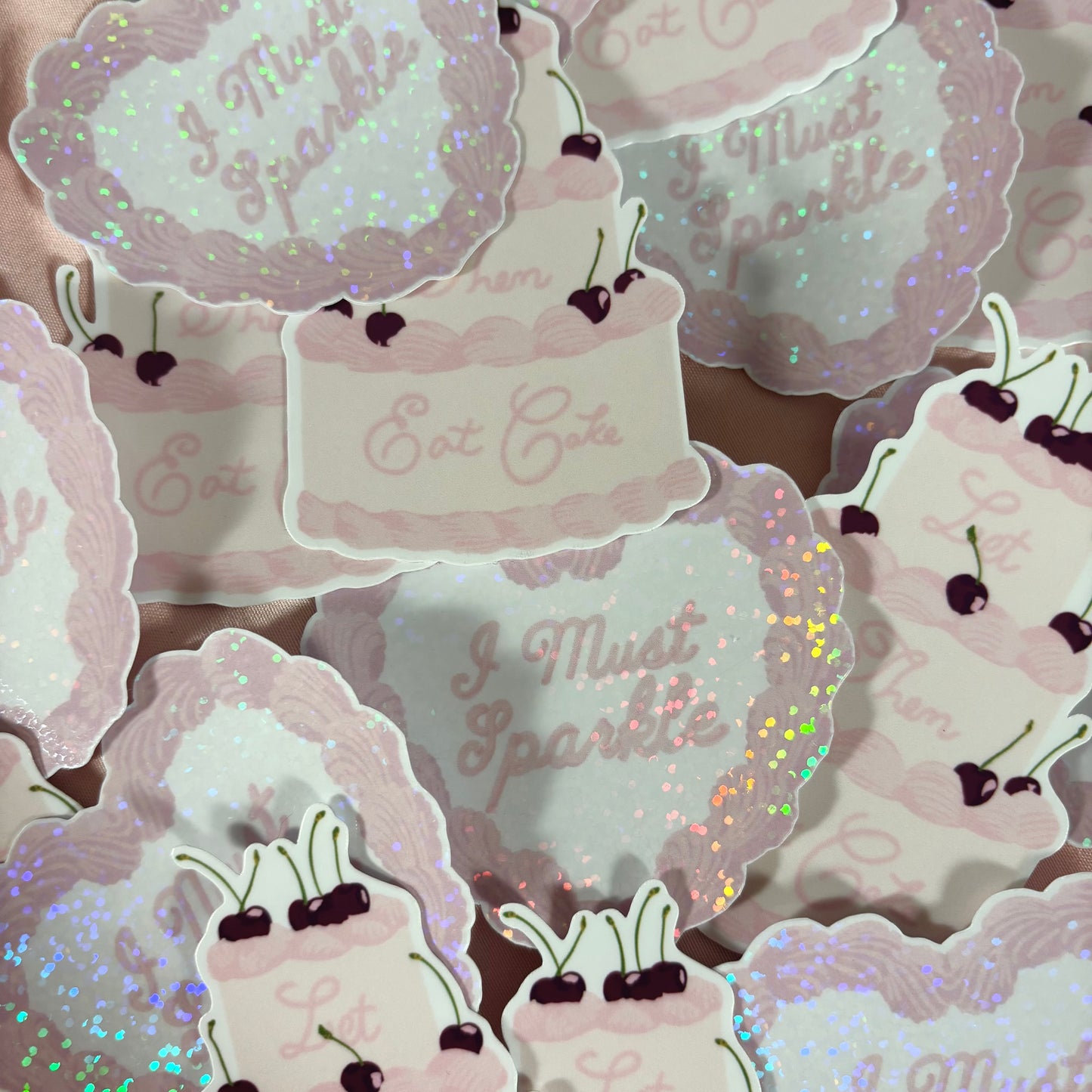 'Let Them Eat Cake!' Sticker